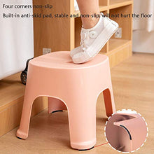 household products Sgabello in plastica addensata, Sgabello per Bambini da Bagno per Uso Domestico, Sgabello per Cambio Scarpe Antiscivolo, Adatto per Soggiorno, Bagno, WC