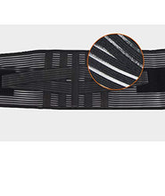 Tisi - Supporto lombare regolabile in neoprene, doppio tiro, supporto lombare, per cintura bianca, per dolori alla schiena, sollievo dal dolore al disco (XXL)