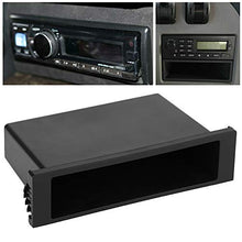 Scatola portaoggetti per radio, scatola portaoggetti per radio CD stereo per auto singolo Din, organizer interno interno adatto