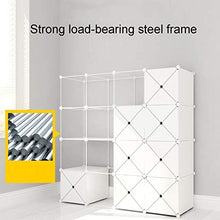 ZWYSL Appendiabiti Portatile Cabina Armadio Componibile Scaffali Componibili Plastica Armadio di Stoccaggio Appendere Staccabile Facile da Assemblare (Size : 8 Doors)