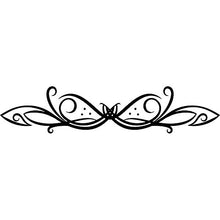 T-MK443 - Adesivi per testiera del letto, 30 x 140 cm, colore: Nero