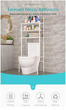 LESHARED Multi-Funzione sopra gabinetto di stoccaggio mensola Bagno Finitura scaffale Lavatrice scaffale mobili per la casa