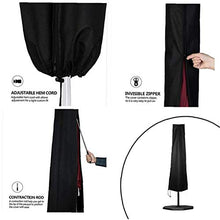 Ombrellone copertura antipolvere impermeabile Ombrello Rod sbalzo di protezione del tessuto di Oxford per il patio con giardino all'aperto Prodotti per la casa