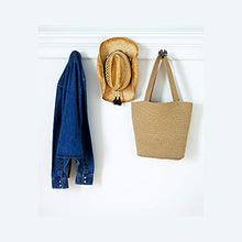 Gancio Appendiabiti Gancio Accappatoio Appendiabiti da Muro Portasciugamani da Bagno Spazzolato per Parete Bagno Borsa Cappotto Asciugamano Cappello Ombrello …