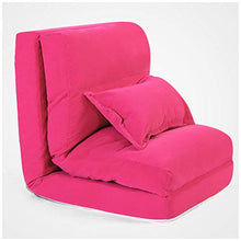 MeiMei Divano Letto Singolo Divano Letto Pieghevole Multifunzionale Creativo (Color : Pink, Dimensione : 220X90X18cm)