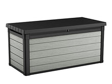 Keter Denali Cuscino Box, 570 Litri, Grigio/Marrone, 151,7 x 72,5 x 70 cm