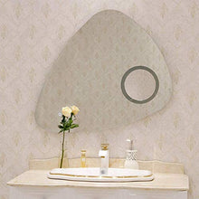 DIELUNY Specchio da toeletta Specchio per Il Trucco, Lampada a LED Intelligente Specchio da Bagno per Montaggio a Parete Interruttore sensore tattile Specchio cosmetico Specchio di Bellezza