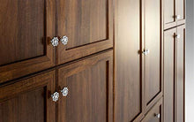 Dafne Italian Design Armadio a 6 Ante battenti. Effetto Noce (cm. 284 x 55 x 251h)
