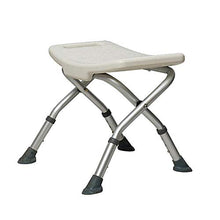 Panche doccia pieghevoli Sedili da bagno Sedia da bagno Sgabello con piedi antiscivolo Fori di drenaggio regolabili in altezza-Sgabello pieghevole