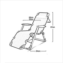 Generic Brands Sedia Pieghevole utile Sedia reclinabile da Ufficio Pausa Pranzo Balcone Sedia Multifunzionale da Spiaggia per Il Tempo Libero Portatile