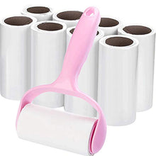 LLQM Roller Type Sticky Hair Device, tearable Sticky Dust Paper, Roller Brush to Suck Sticky Hair, Clothes Sticking Device