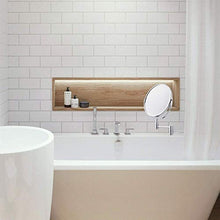 ZCCL Specchio per Il Trucco con Specchio per Il Trucco a Parete Specchio per Il Trucco da Bagno bifacciale 7"Ingrandimento 1X / 5X Specchio da Bagno Regolabile Tipo Rotondo Specchio cosmetico di