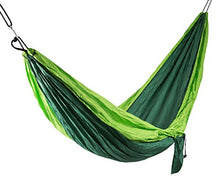 ZOLLNER Amaca in Nylon, 275x140, incl. 2 moschettoni, Verde, in Altra Misura