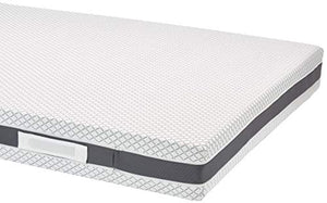 Amazon Basics - Materasso 2 in 1, rigidità medio/dura (H3) e dura (H4), con nucleo in espanso ibrido, 160 x 200 cm