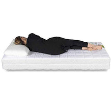 Evergreenweb - Letto a Scomparsa Verticale, KIT Rete Singola a Doghe con Materasso Memory Foam 80x190 alto 24 cm - TRASFORMABILE in 2 Materassi Singoli, Rivestimento Sfoderabile e Lavabile Anallergico
