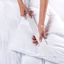 Pikolin Home - Topper in fibra Comfort Plus anti-allergico da 8 cm con protezione contro acari, batteri e muffe
