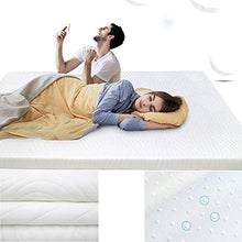 Jieqiong Tatami Materasso, Dormitorio per Studenti Materasso Spessore Futon Caldo Materasso Morbido per Pavimenti Materasso in Spugna ad Alta densità Spessore 3 cm,Bianca