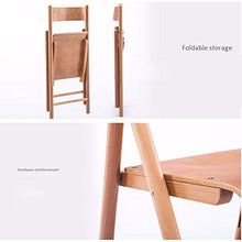 JCXOZ-Sedia Pieghevole Outdoor Sedie Pieghevoli, Sedile ergonomico Schienale for Wedding Garden Home Patio mobili in Legno Massiccio Sedie Portatili Soggiorno Camping