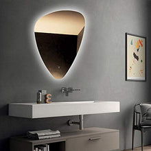 Specchio retroilluminato, Specchio da Bagno a LED con luci, Specchio da Trucco Illuminato da Parete, Luce Bianca + antiappannamento
