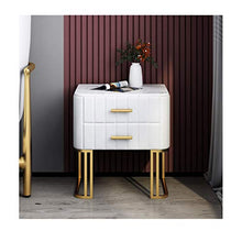 GXT WGZ- Comodino Camera Locker, Camera da Letto Comodino, Soggiorno Locker, Living Room Divano Fianco del Mobile (Color : White-b)