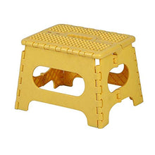 LLT Anti Slip Massaggio Pieghevole Passo Sgabello Leggero Portatile per Bambini e Adulti Cucina Giardino Bagno Può Contenere Fino a 100Kg,31X25X21Cm