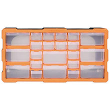 Irfora Mobile Contenitore con 22 Cassetti, Cubi Arredo, Mobile Contenitore Soggiorno, Mobile Salvaspazio 49x16x25,5 cm