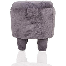 ASDFGHJKL Stowable Divano A Panca Cambiare Le Scarpe Sgabello, Bambini in Legno Massello Panca Peluche Divano A Panca Morbida Flessibile Resistente allo Sporco