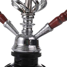 GSYH Creativo Shisha, Arabo Narghilè Ceramica Pot Bar Nightclub Fumatori Acqua Tubo Flessibile per Il Partito Family Dining,Nero