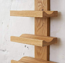 LXD Portabici per Vino, Muro in Legno Massello Week Wine Rack Shelf Shelf