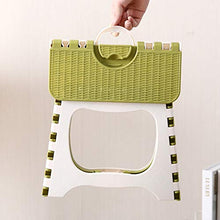 GSDJU Cucina,Portatile,Bagno,Bambini,Sgabello Basso,Doccia,Sgabello Pieghevole Pieghevole in plastica Verde Sedia Pieghevole Portatile da Esterno per Bambini e Piccola Sedia per Uso Domestico
