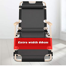 YYhkeby Pieghevole Sun Lounger Chair Zero Gravity Sedia reclinabile, con Cuscino Sedie per sedie reclinabili da Interno Regolabili Jialele