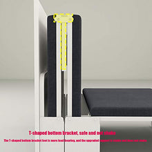 TWW Letto Invisibile per Uso Domestico Piccolo Appartamento Pausa Pranzo Siesta Libreria Pieghevole Scrivania Balcone Integrato Letto Contenitore Multifunzionale Nascosto,A