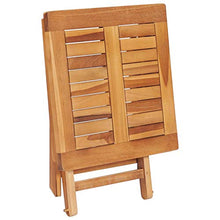 Tidyard 2 pz Lettini Prendisole Reclinabili con Tavolino Pieghevole in Legno Massello di Teak,Lettino da Sole Reclinabile in Legno,Sdraio da Giardino Reclinabile in Legno