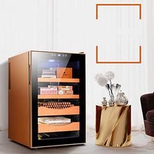 Armadietto per Sigari Humidor per Sigari Frigorifero Ice Bar Armadietto per Vini Controllo della Temperatura E Idratante Legno di Cedro A Quattro Strati può Contenere 300 Sigari