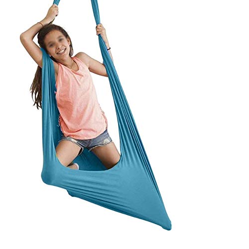 WCX oscillazione sensoriale indoor amaca terapia swing per bambini con esigenze speciali elastico sensoriale oscillazione per autismo, ADHD, Aspergers e amache sensoriali