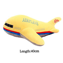 Aereo del Modello del Giocattolo della Peluche Ripiene Cuscino Abbraccio Cuscino Morbido Lanuginoso Cuscino del Fumetto Bello Sveglio di Kawaii Regalo di Compleanno 40 Centimetri 1pc