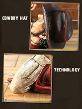 LHQ-HQ Rack Resina Vino, Miglior Rack Bottiglia, Whisky Wine Rack, Western Cowboy Decorazioni Regalo di Stile