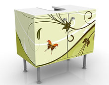 Apalis Design Vanity SummerTime 60 x 55 x 35 cm, Piccolo, Largo 60 cm, Regolabile, lavandino, lavabo, Rubinetto per lavabo da Bagno, Armadio, unità di Base, Bagno, Narrow, Flat