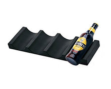 xiaoshenlu Portabottiglie di Birra - Armadio da Cucina e Frigorifero Storage Rack - Holder Organizer Water Bottles Lattine di Birra e Cibo, Nero