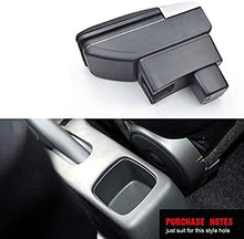 LANCHUN Armrest for S Uzuki Swift 2005-2019 Armrest Box Car Center Console Scatola di immagazzinaggio Bracciolo con Funzione di Ricarica 7 Porte USB Luce a LED Integrata (Color : Beige)