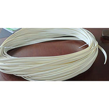 Mungowu Materiale di Riparazione in Rattan Tessuto Plastica per Mobili da Giardino da Esterno, Kit di Riparazione da Tavolo per Sedie da Banco in Vimini Beige