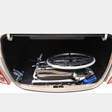 Carrozzine Semoventi, Transito Portatile Pieghevole Portatile Leggero Uomo Anziano, con Padella Trolley Casa Disabili Scooter Trolley Scooter Anziani/Disabili A