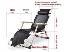 WUY Confortevole Divano Terrazzo Esterna Soletto Soletto TextOline reclinabile Garden Pieghevole Pieghevole Sedia Pendio Patio Prato Spiaggia Sedia Recliner Soggiorni Portable Pigh