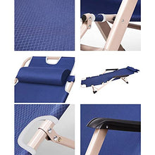 Sywlwxkq Lettini da Spiaggia Sdraio reclinabili, sedie Pieghevoli Resistenti a gravità Zero, Sedia reclinabile, Larghezza Super 66 cm, Sdraio da Giardino Patio Esterno, Patio da Spiaggia gi