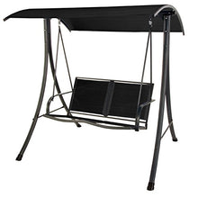 VERDELOOK Dondolo a 2 posti con Struttura in Metallo Verniciato e Copertura in Poliestere, 150x120x160 cm