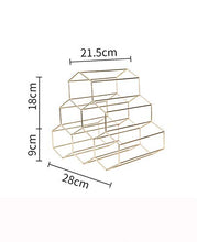 JL Controsoffitto Wine Rack - Porta 6 Bottiglia di Vino for i Vini Bagagli - No Assembly Required - Vino Rack controsoffitto - Piccolo Wine Rack - Bottiglia di Vino Bagagli - Tavolo Wine Rack