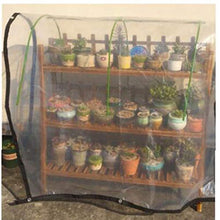 SHIJINHAO Telo Impermeabile Esterno,Incatramata Con Occhiello Trasparente Cortina Impermeabile Parapioggia Film Isolamento Termico Antigelo Giardinaggio Accessori In Barca, Nuoto Cover Pool, 26 Format