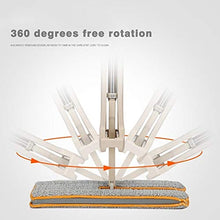 SSAYY Spray Mop Mop Autoportante Bifacciale Piatto Telescopico Comodo Manico Mop Strumento di Pulizia del Pavimento per Cucina Soggiorno