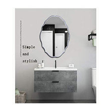 Wall mirror Specchio da toeletta, Specchio antiappannamento, Specchio da Bagno, Specchio cosmetico a Parete, lavabo a Forma Speciale, Specchio Ovale ad Alta Definizione a Parete