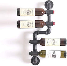 DJSMjbj Wine Rack Display Stand Wall Hanging Holder Ferro Tazza del Vino di stoccaggio Rack - Arredamento Vintage Ripiani